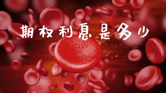 期权利息是多少_https://www.qdlswl.com_基金_第1张