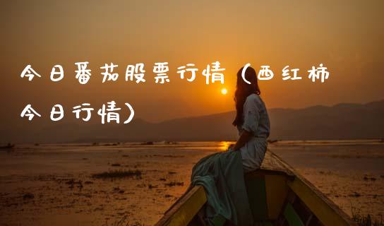 今日番茄股票行情（西红柿今日行情）_https://www.qdlswl.com_外盘_第1张