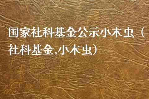 国家社科基金公示小木虫（社科基金,小木虫）_https://www.qdlswl.com_基金_第1张