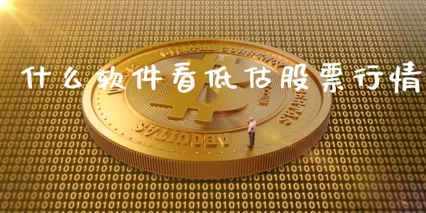 什么软件看低估股票行情_https://www.qdlswl.com_股票_第1张