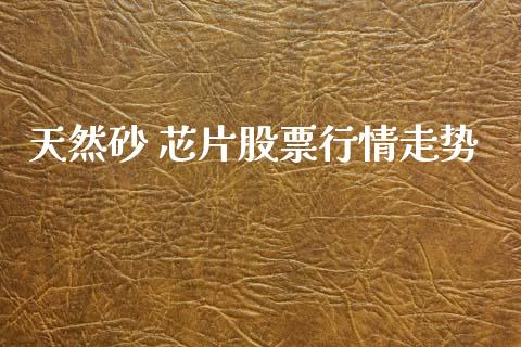 天然砂 芯片股票行情走势_https://www.qdlswl.com_股票_第1张