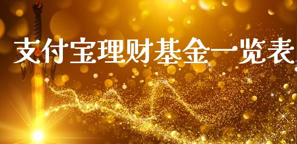 支付宝理财基金一览表_https://www.qdlswl.com_基金_第1张