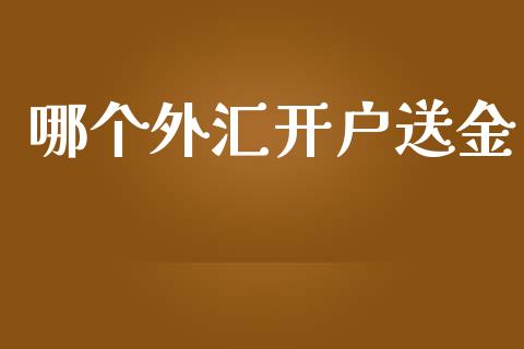 哪个外汇开户送金_https://www.qdlswl.com_直播_第1张