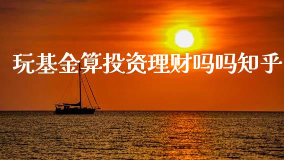 玩基金算投资理财吗吗知乎_https://www.qdlswl.com_基金_第1张