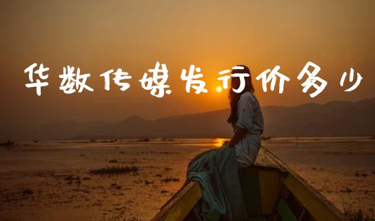 华数传媒发行价多少_https://www.qdlswl.com_外盘_第1张