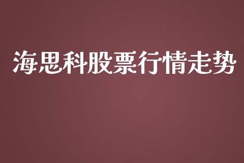海思科股票行情走势_https://www.qdlswl.com_股票_第1张