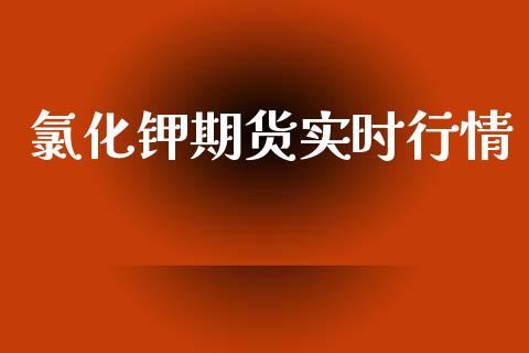 氯化钾期货实时行情_https://www.qdlswl.com_股指_第1张