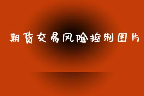 期货交易风险控制图片_https://www.qdlswl.com_股票_第1张