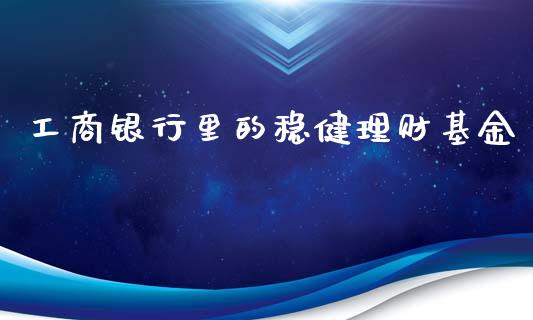 工商银行里的稳健理财基金_https://www.qdlswl.com_基金_第1张