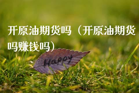 开原油期货吗（开原油期货吗赚钱吗）_https://www.qdlswl.com_期货_第1张