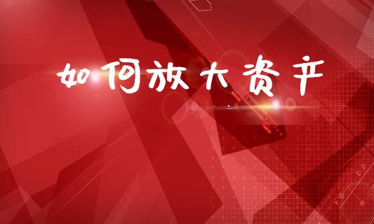 如何放大资产_https://www.qdlswl.com_内盘_第1张