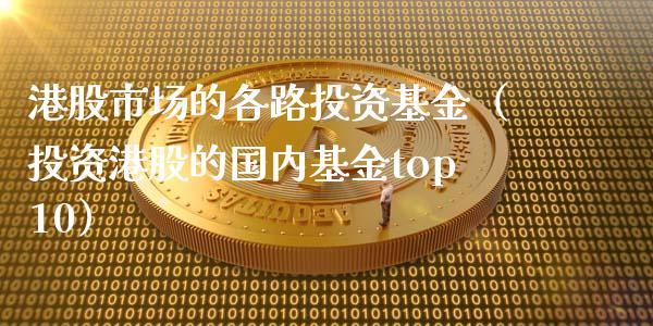 港股市场的各路投资基金（投资港股的国内基金top10）_https://www.qdlswl.com_理财_第1张