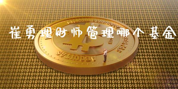崔勇理财师管理哪个基金_https://www.qdlswl.com_基金_第1张