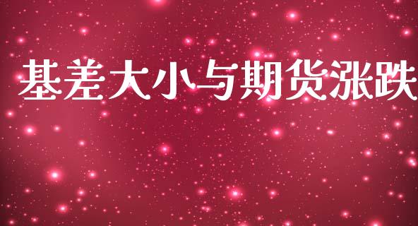 基差大小与期货涨跌_https://www.qdlswl.com_期货_第1张