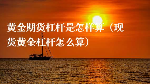 黄金期货杠杆是怎样算（现货黄金杠杆怎么算）_https://www.qdlswl.com_期货_第1张
