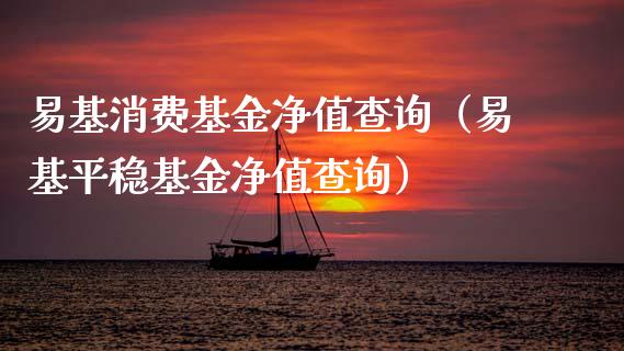 易基消费基金净值查询（易基平稳基金净值查询）_https://www.qdlswl.com_基金_第1张