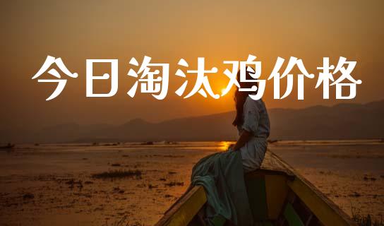今日淘汰鸡价格_https://www.qdlswl.com_期货_第1张