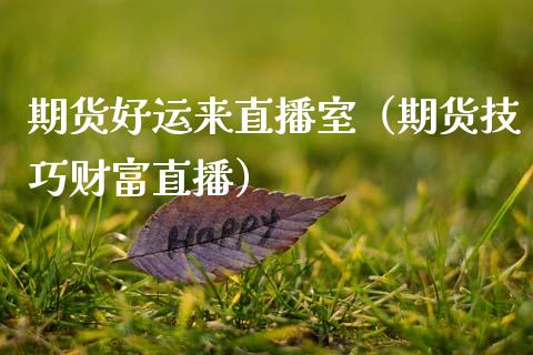 期货好运来直播室（期货技巧财富直播）_https://www.qdlswl.com_直播_第1张