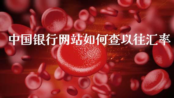 中国银行网站如何查以往汇率_https://www.qdlswl.com_期货_第1张