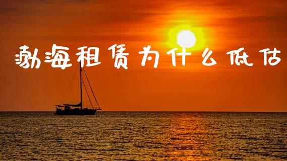 渤海租赁为什么低估_https://www.qdlswl.com_期货_第1张