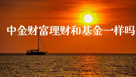 中金财富理财和基金一样吗_https://www.qdlswl.com_基金_第1张