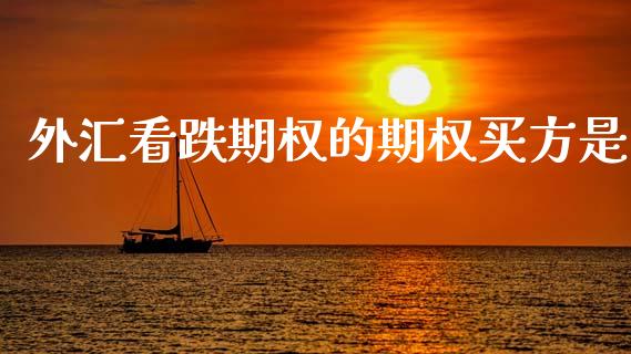 外汇看跌期权的期权买方是_https://www.qdlswl.com_直播_第1张