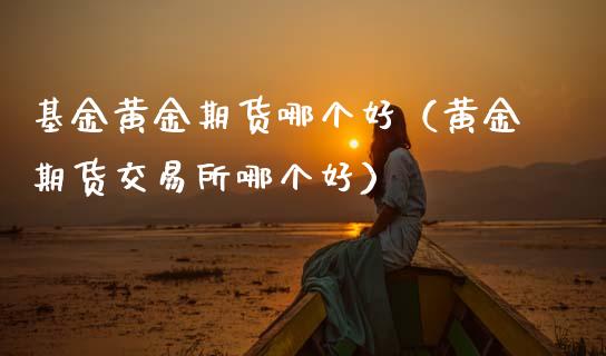 基金黄金期货哪个好（黄金期货交易所哪个好）_https://www.qdlswl.com_股指_第1张