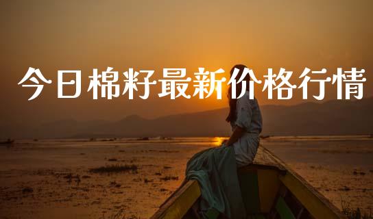 今日棉籽最新价格行情_https://www.qdlswl.com_股指_第1张