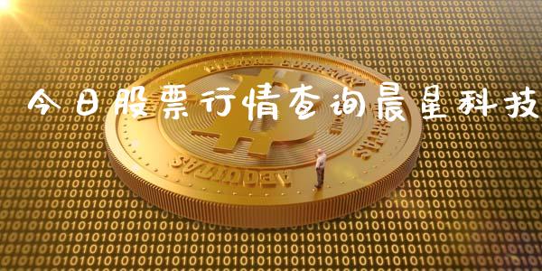 今日股票行情查询晨星科技_https://www.qdlswl.com_股票_第1张