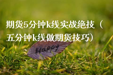 期货5分钟k线实战绝技（五分钟k线做期货技巧）_https://www.qdlswl.com_期货_第1张