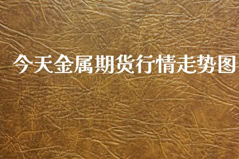 今天金属期货行情走势图_https://www.qdlswl.com_期货_第1张