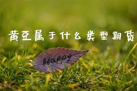 黄豆属于什么类型期货_https://www.qdlswl.com_内盘_第1张