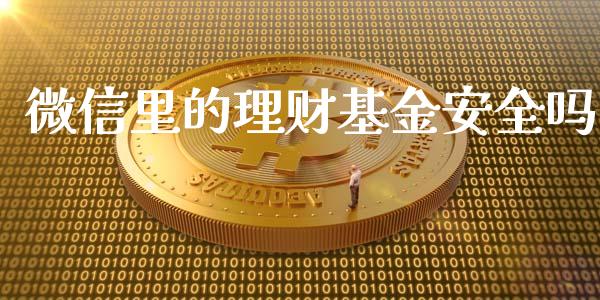 微信里的理财基金安全吗_https://www.qdlswl.com_理财_第1张