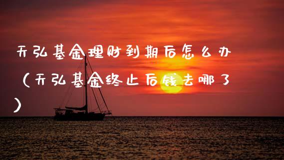 天弘基金理财到期后怎么办（天弘基金终止后钱去哪了）_https://www.qdlswl.com_基金_第1张