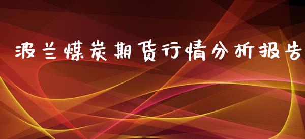 波兰煤炭期货行情分析报告_https://www.qdlswl.com_期货_第1张