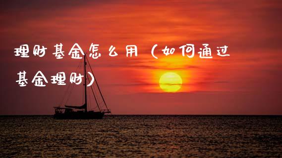理财基金怎么用（如何通过基金理财）_https://www.qdlswl.com_基金_第1张