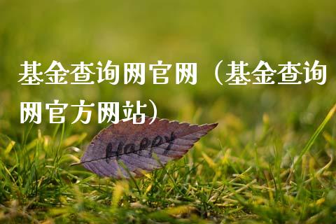 基金查询网官网（基金查询网官方网站）_https://www.qdlswl.com_理财_第1张