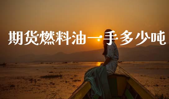 期货燃料油一手多少吨_https://www.qdlswl.com_股指_第1张