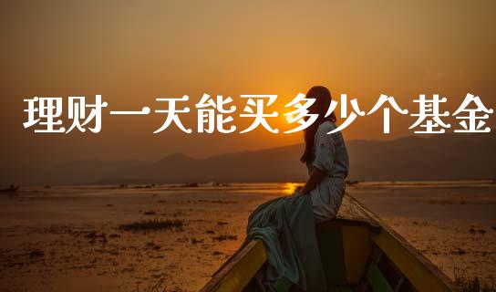 理财一天能买多少个基金_https://www.qdlswl.com_理财_第1张