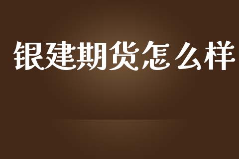 银建期货怎么样_https://www.qdlswl.com_股票_第1张