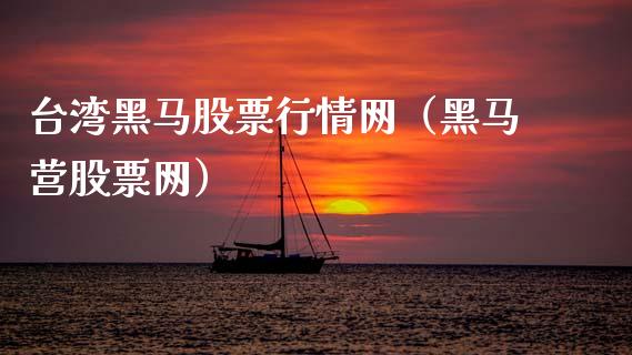 台湾黑马股票行情网（黑马营股票网）_https://www.qdlswl.com_外盘_第1张