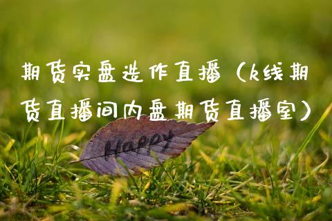 期货实盘造作直播（k线期货直播间内盘期货直播室）_https://www.qdlswl.com_直播_第1张
