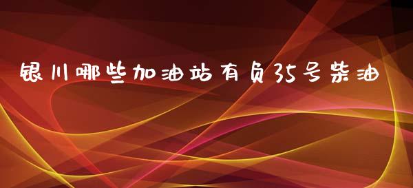 银川哪些加油站有负35号柴油_https://www.qdlswl.com_直播_第1张