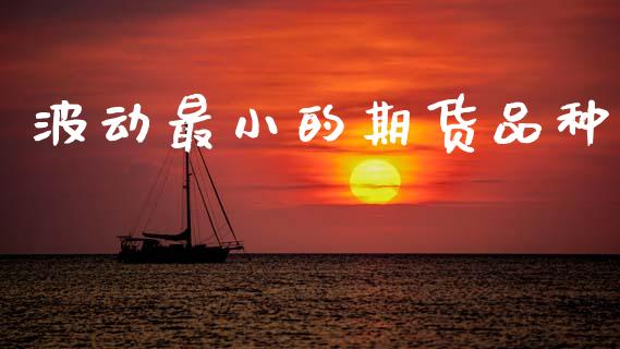 波动最小的期货品种_https://www.qdlswl.com_股指_第1张