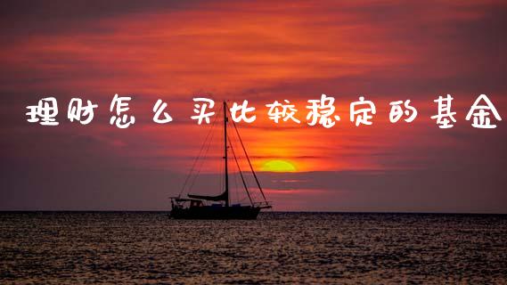 理财怎么买比较稳定的基金_https://www.qdlswl.com_理财_第1张
