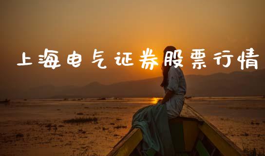 上海电气证券股票行情_https://www.qdlswl.com_外盘_第1张