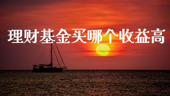 理财基金买哪个收益高_https://www.qdlswl.com_理财_第1张