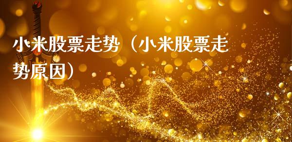 小米股票走势（小米股票走势原因）_https://www.qdlswl.com_内盘_第1张