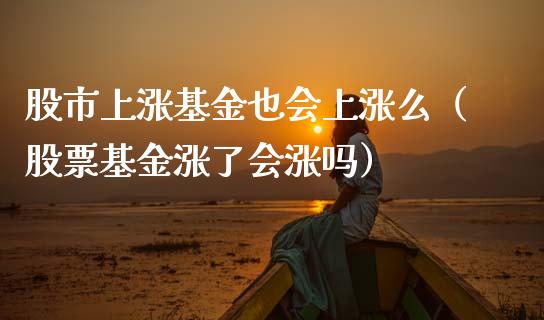 股市上涨基金也会上涨么（股票基金涨了会涨吗）_https://www.qdlswl.com_基金_第1张