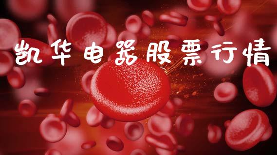 凯华电器股票行情_https://www.qdlswl.com_外盘_第1张